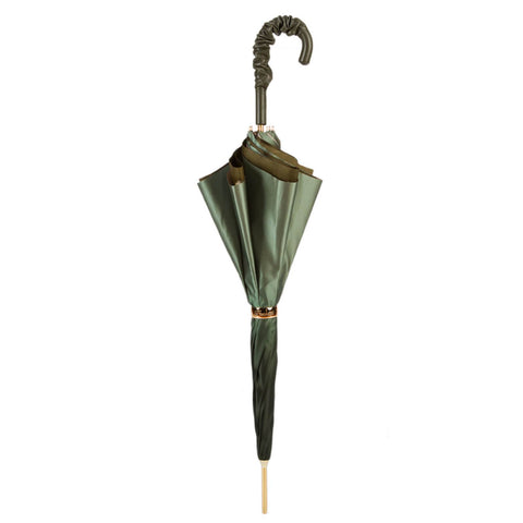 Green Dahlia Umbrella, Double Cloth