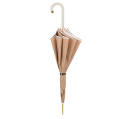 Awesome Ivory Umbrella, Double Cloth