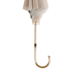 Ivory Umbrella with Floral Lining