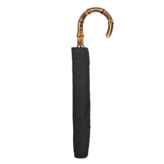 Folding Black Umbrella and Whangee Handle