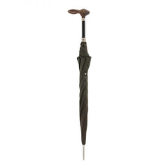 Brown Umbrella with Rabbit Handle