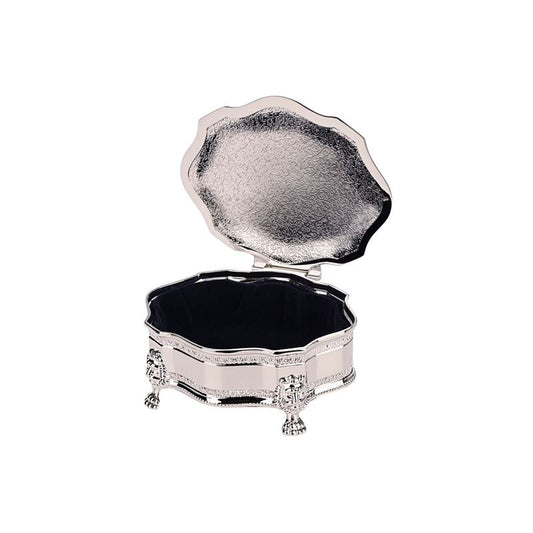 Silver Plated Jewellery Box