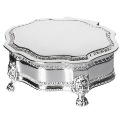 Silver Plated Jewellery Box