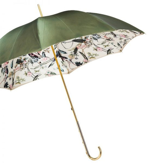 Olive Green Umbrella with Double Cloth