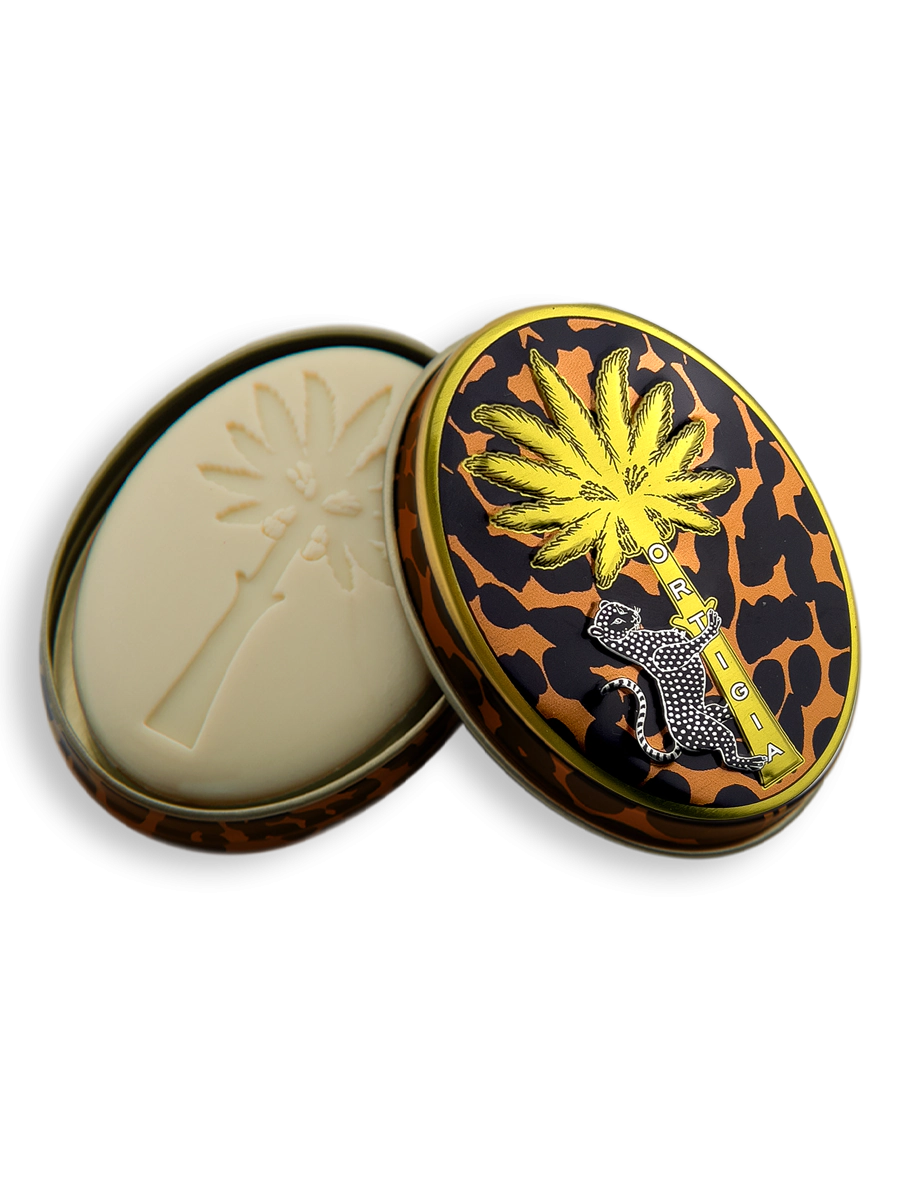 Soap in Tin - Ambra Nera