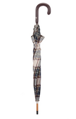 Brown Tartan Umbrella