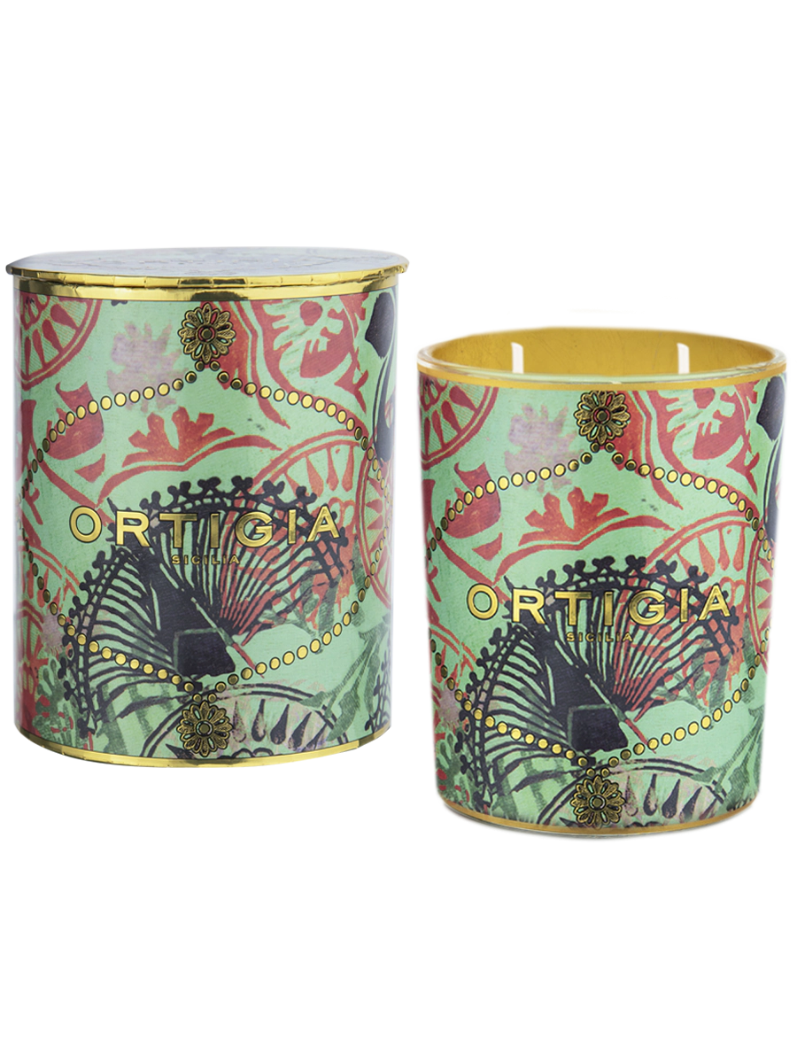 Decorated Candle - Medium - Fico D'India