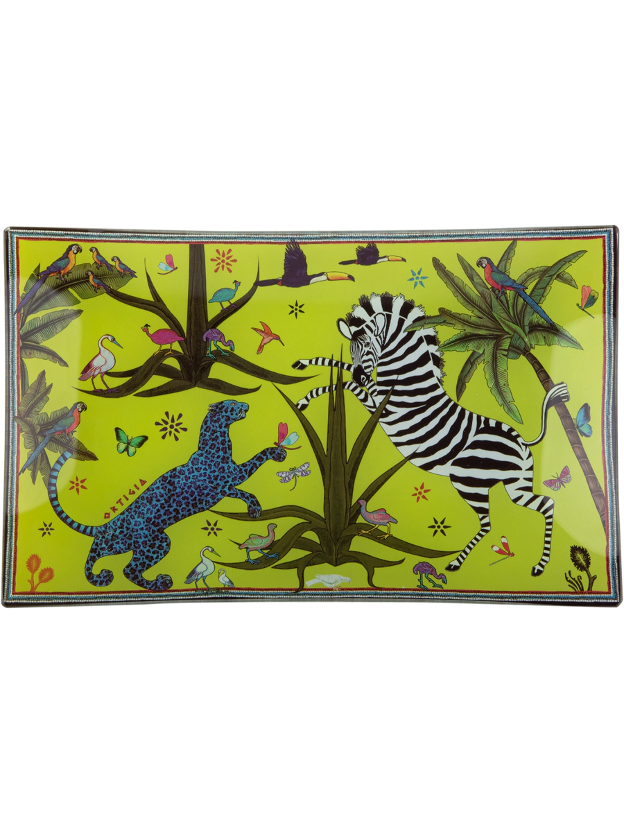 Glass Plate - Jungle Large
