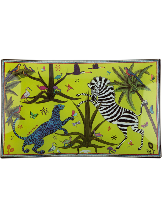 Glass Plate - Jungle Large