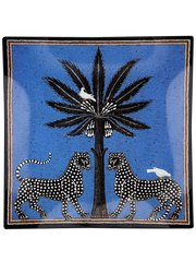 Glass Plate - Mosaico Blue