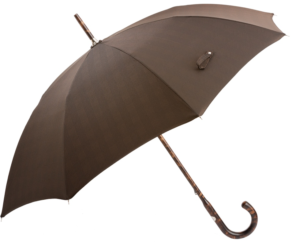 Solid Stick Hickory Umbrella