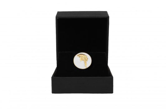 Barrister Wig Lapel Pin