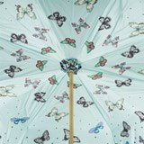 Umbrella with Butterflies and Bamboo