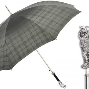 Silver Owl Umbrella