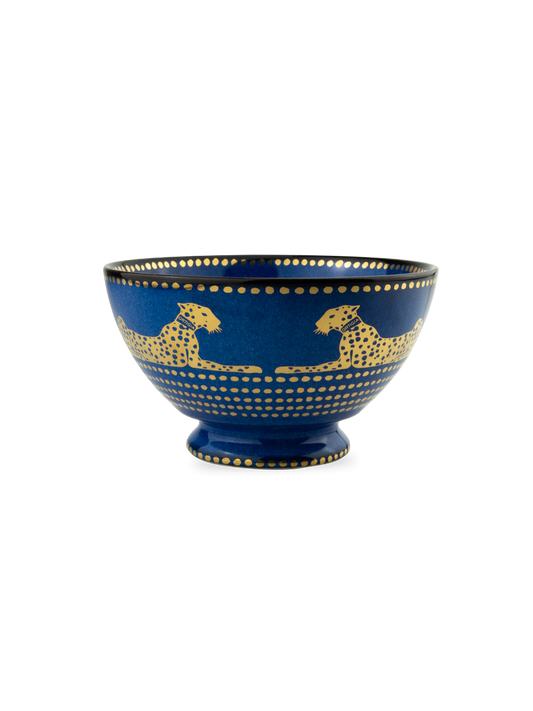 Ceramic Blue Spotty Bowl