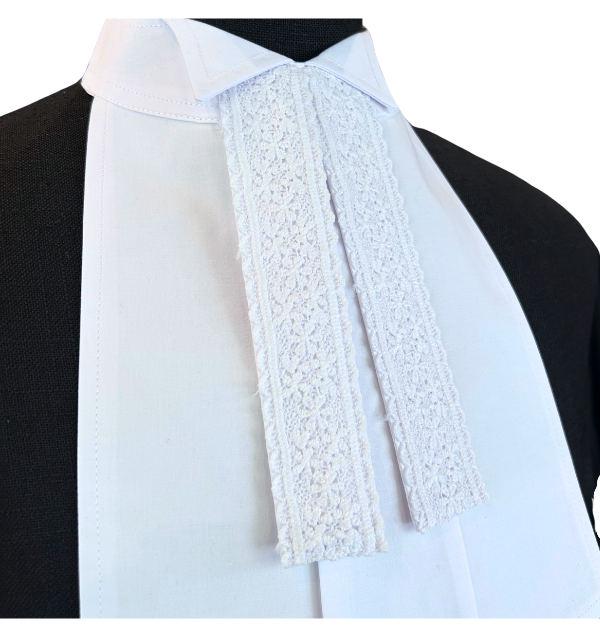 Jabot Inha *NEW* 3 Lace Tab Jabots Package – Ludlows Legal Regalia