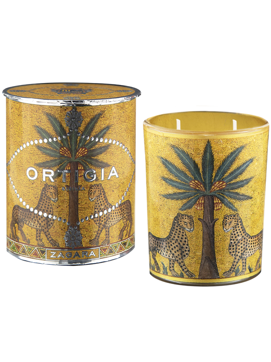 Decorated Candle - Medium - Zagara