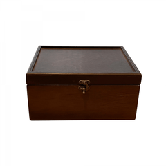 Wooden Wig Storage Box