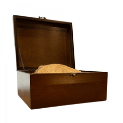 Wooden Wig Storage Box